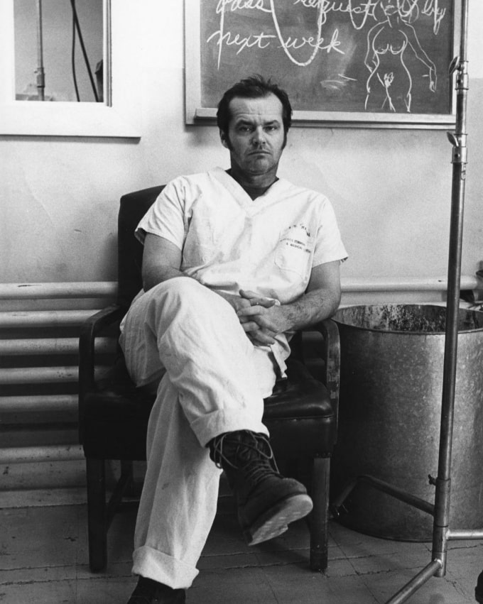 Jack Nicholson in One Flew Over the Cuckoo's Nest