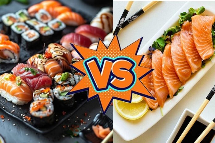 sushi vs sashimi