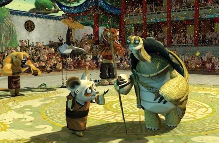 master oogway and shifu