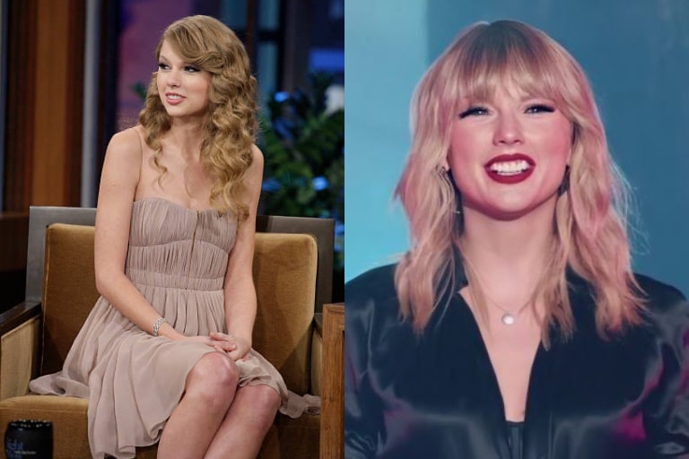 taylor swifts teeth before 2016 are not perfect when she smiles