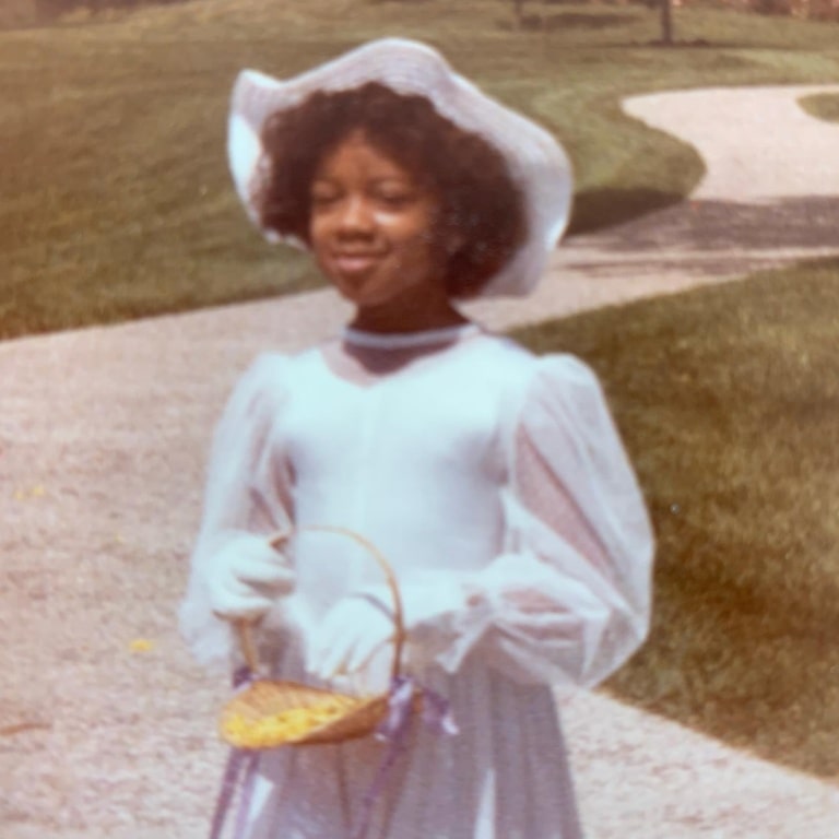 photo of nischelle turner childhood