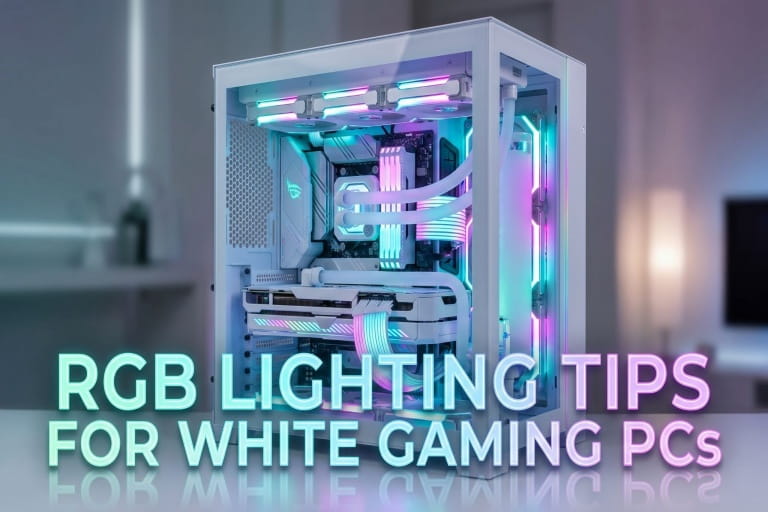 RGB Lighting Tips for White Gaming PCs