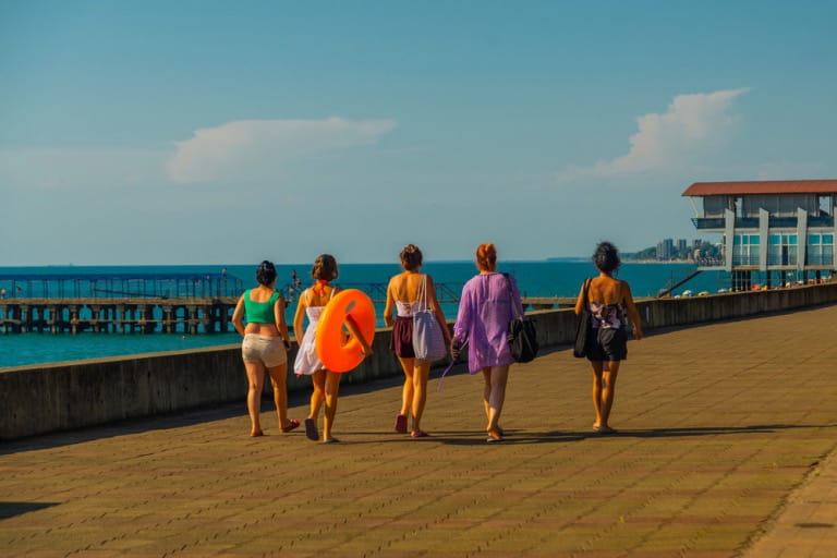 kobuleti promenade