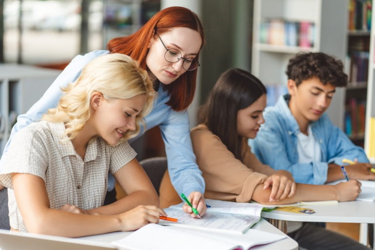 language learning classroom