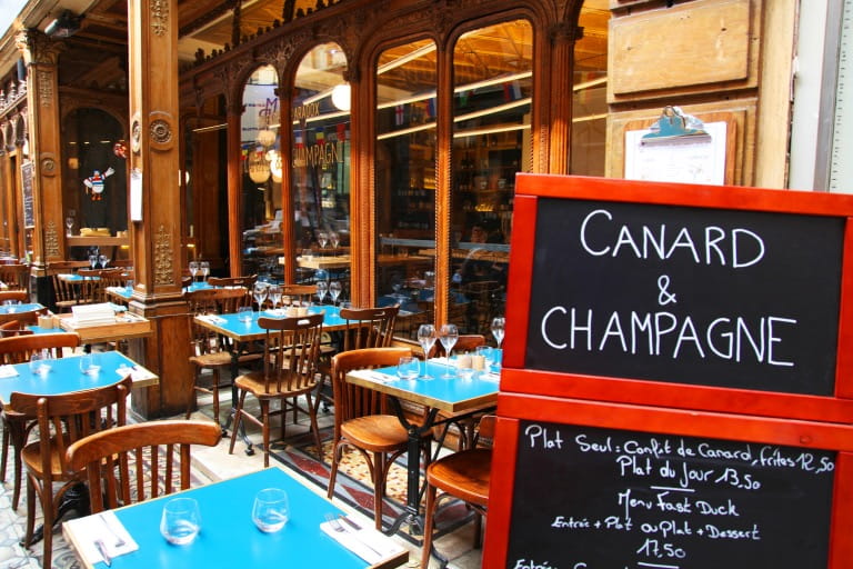 modern paris bistro